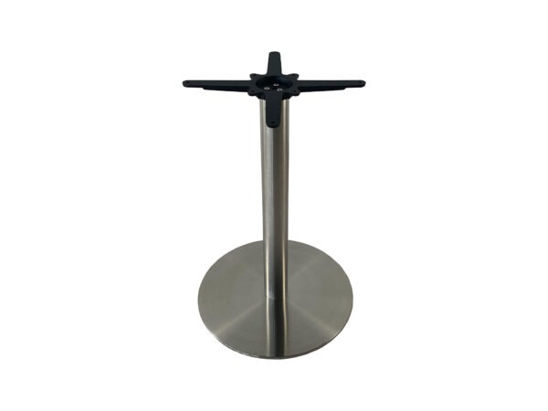 BASE METÁLICA PARA MESA, FERRO, TUBO: 76*700MM