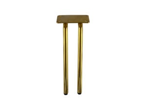 PÉ PARA MÓVEL, DOURADO