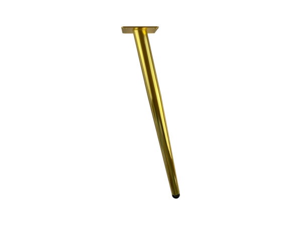 PÉ PARA MÓVEL, INCLINADO, DOURADO