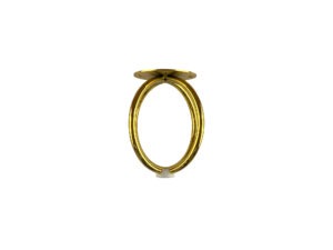 PÉ PARA MÓVEL, 8CM, DOURADO