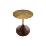 MESA DE SALA, TAMPO EM DOURADO ? Image 2