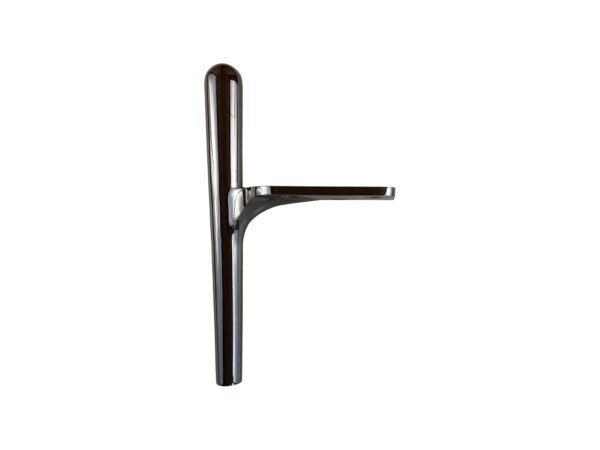 PÉ, MÓVEL, LIGA DE ZINCO, GUN BLACK H-12.5 CM