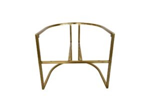 BASE DE CADEIRA, AÇO INOXIDÁVEL, C 68, L 60, HA 32 – HE 58 CM