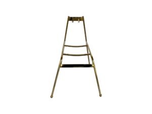 BASE DE CADEIRA, AÇO INOXIDÁVEL, C 30, LS 45 - LI 60, HA 37 – HE 65 CM