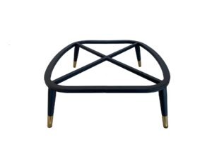 BASE DE CADEIRA, FERRO, PRETO, CF 55- CE 60, L 65, H 25 CM