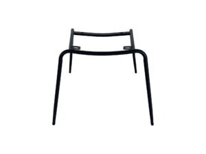 BASE METÁLICA DE CADEIRA EM FERRO, PRETO, H- 39.5CM