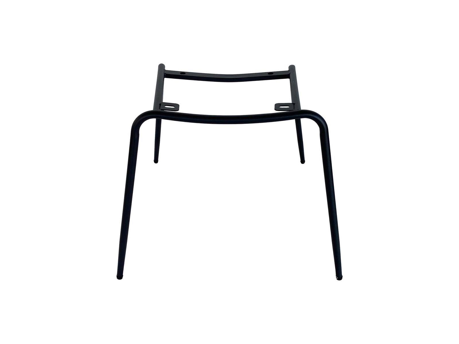 BASE METÁLICA DE CADEIRA EM FERRO, PRETO, H- 39.5CM