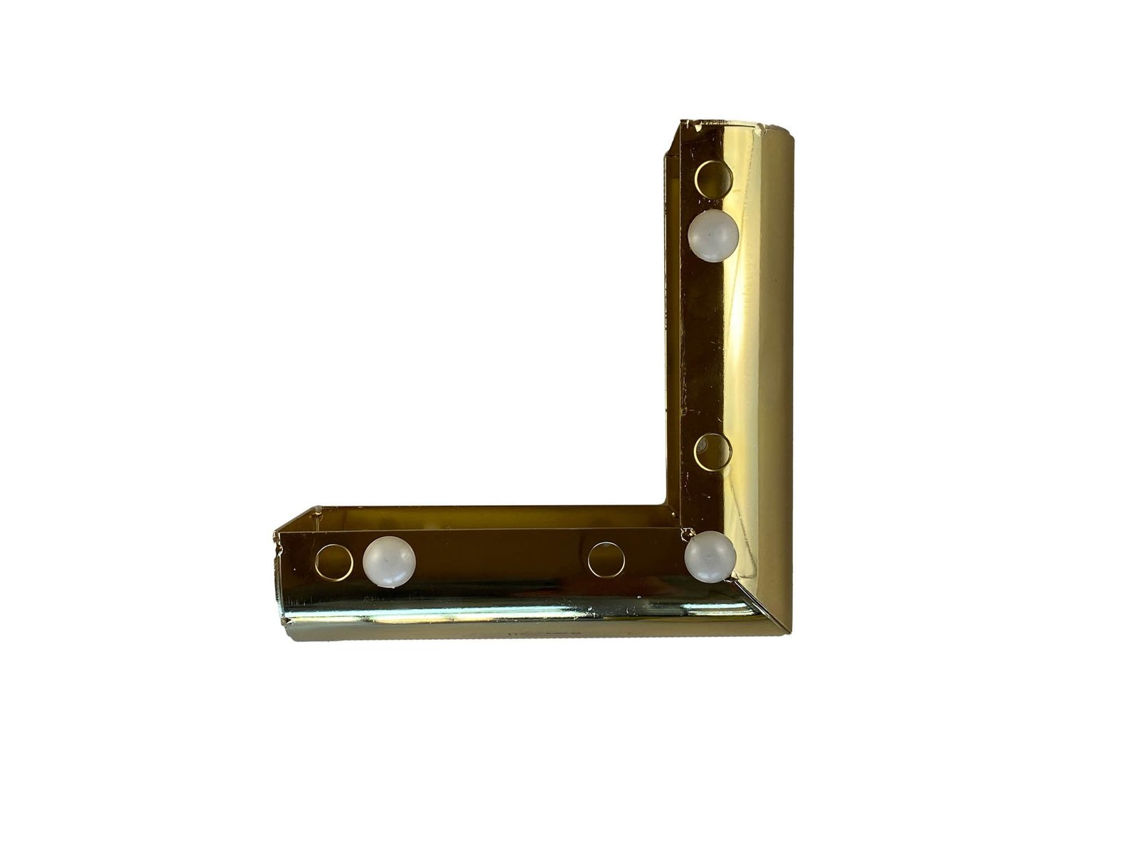 PÉ, SOFÁ, DOURADO, 6*15