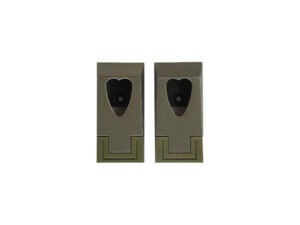SUPORTE PARA VARÃO DE ROUPEIRO BRONZE
