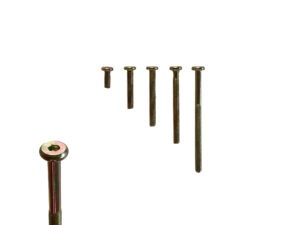 PARAFUSO M6, DOURADO, 6