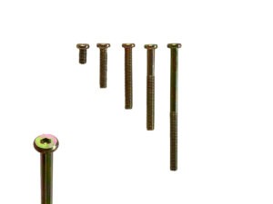 PARAFUSO M6, DOURADO, 8