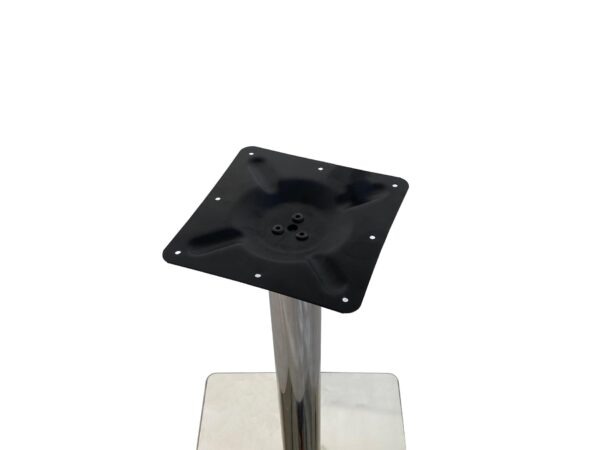 PATA DE MESA COM BASE 450*45 MM, BANDEJA 240 MM,  FERRO E AÇO INOXIDÁVEL  PÉ, 76*690 MM - Image 2