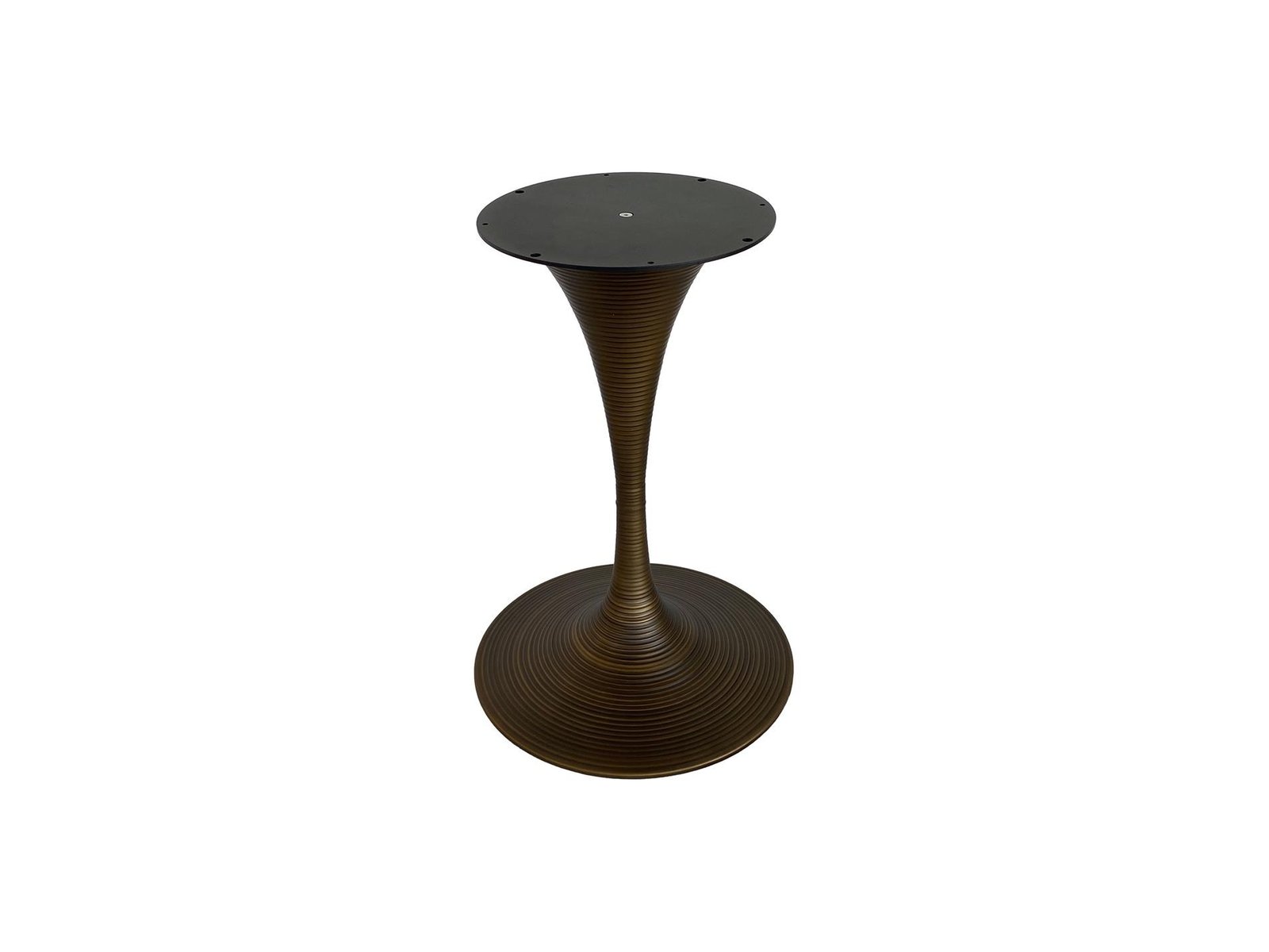BASE DE MESA, FERRO, BRONZE, DIÂMETRO 510 MM, ALTURA 700 MM