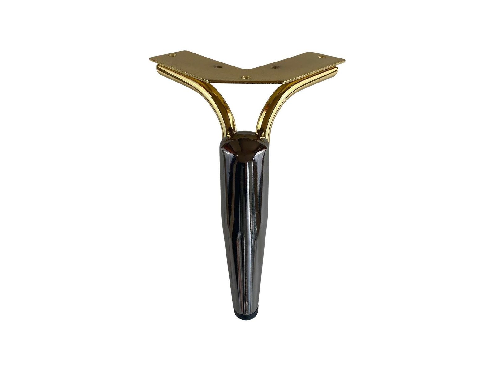 PÉ, DOURADO – PRETO, H-20 CM