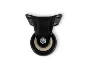 RODA FIXA, COM BASE, 4.5 CM