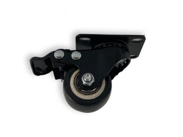 RODA GIRATÓRIA, COM BASE, COM TRAVÃO, 5 CM