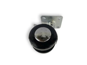 RODA GIRATÓRIA, COM BASE, COM TRAVÃO, 5CM