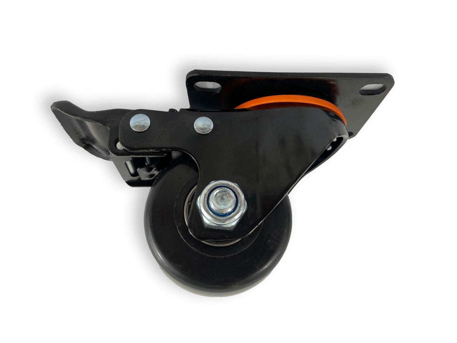 RODA GIRATÓRIA, COM BASE, COM TRAVÃO, 8.33 CM