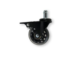 RODA TRANSPARENTE,  COM TRAVÃO