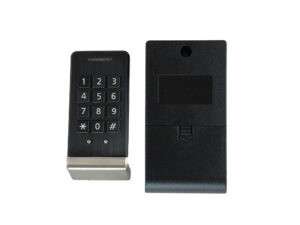 SMART PASSWORD LOCK, PRATA E PRETO, 100MM*45MM