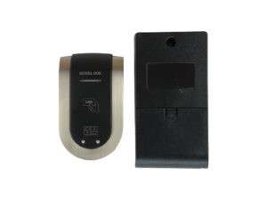 SMART FURNITURE LOCK, PRATA E PRETO, 100MM*56MM