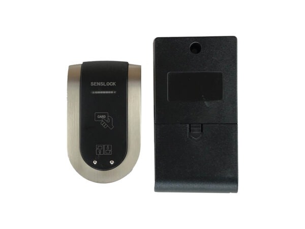 SMART FURNITURE LOCK, PRATA E PRETO, 100MM*56MM