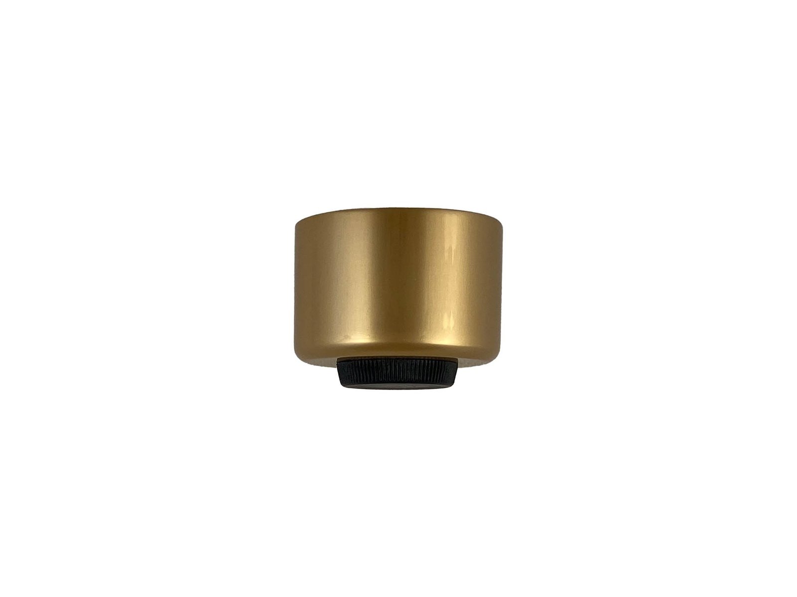 PÉ, SOFÁ, ALUMÍNIO, DOURADO, D-60 H- 40 MM