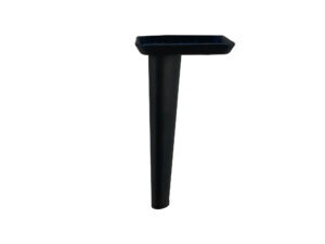 PÉ, SOFÁ, FERRO, PRETO, 13CM