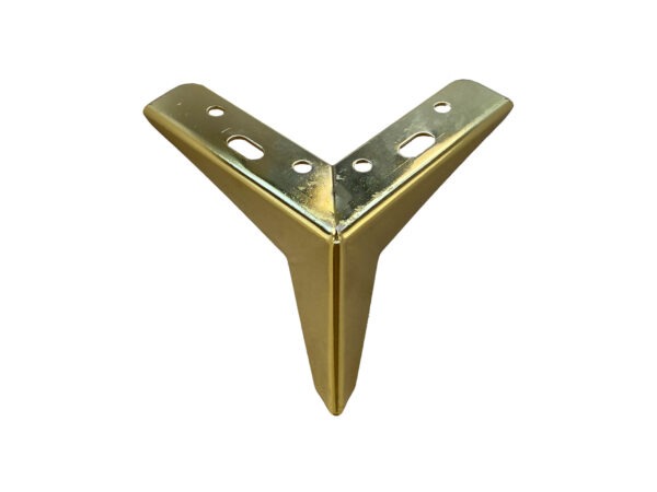 PÉ PARA MÓVEL, 13CM, DOURADO